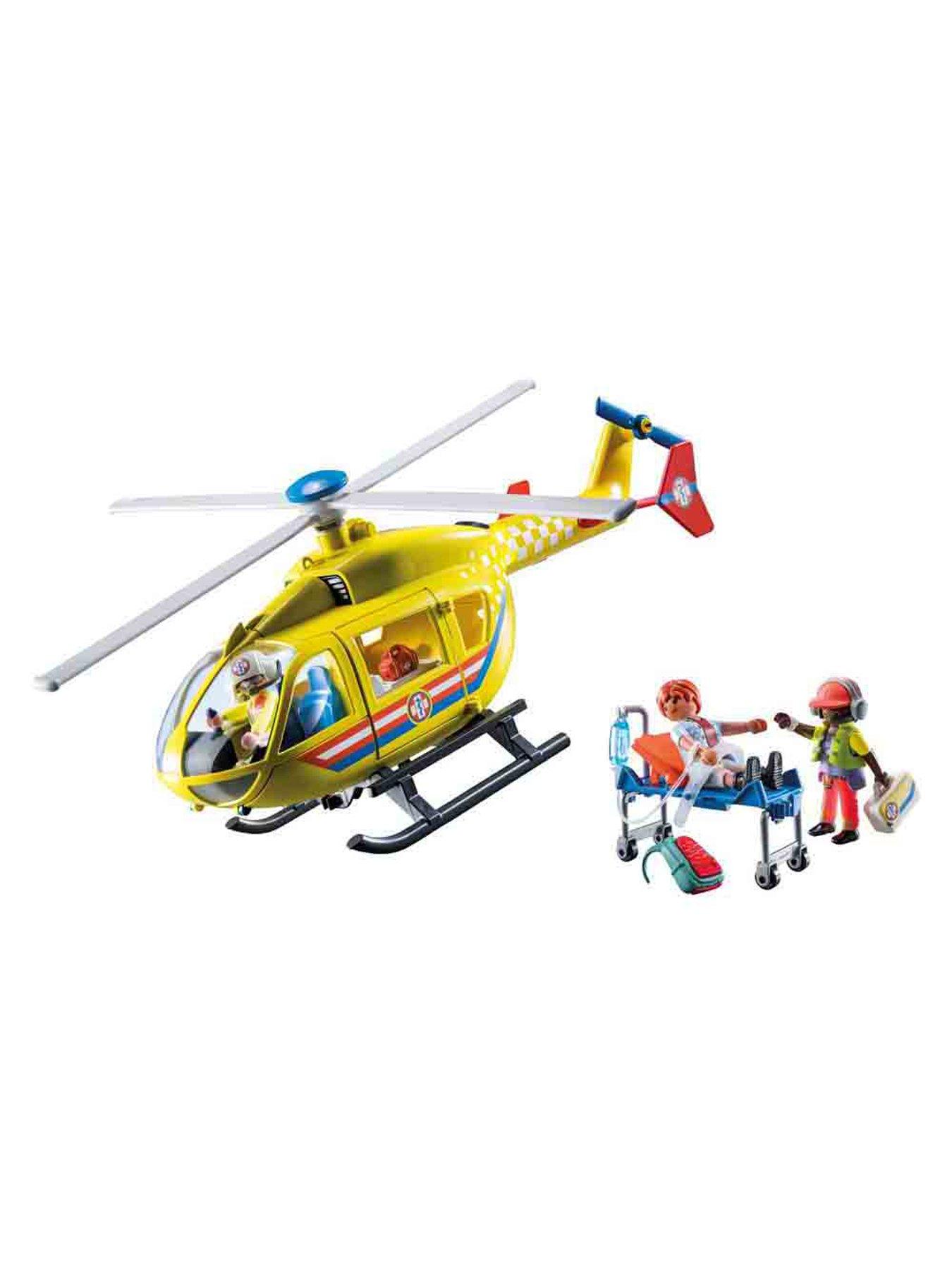 Helicopter Playmobil Hospital City Life Playmobil Hospital Helipad