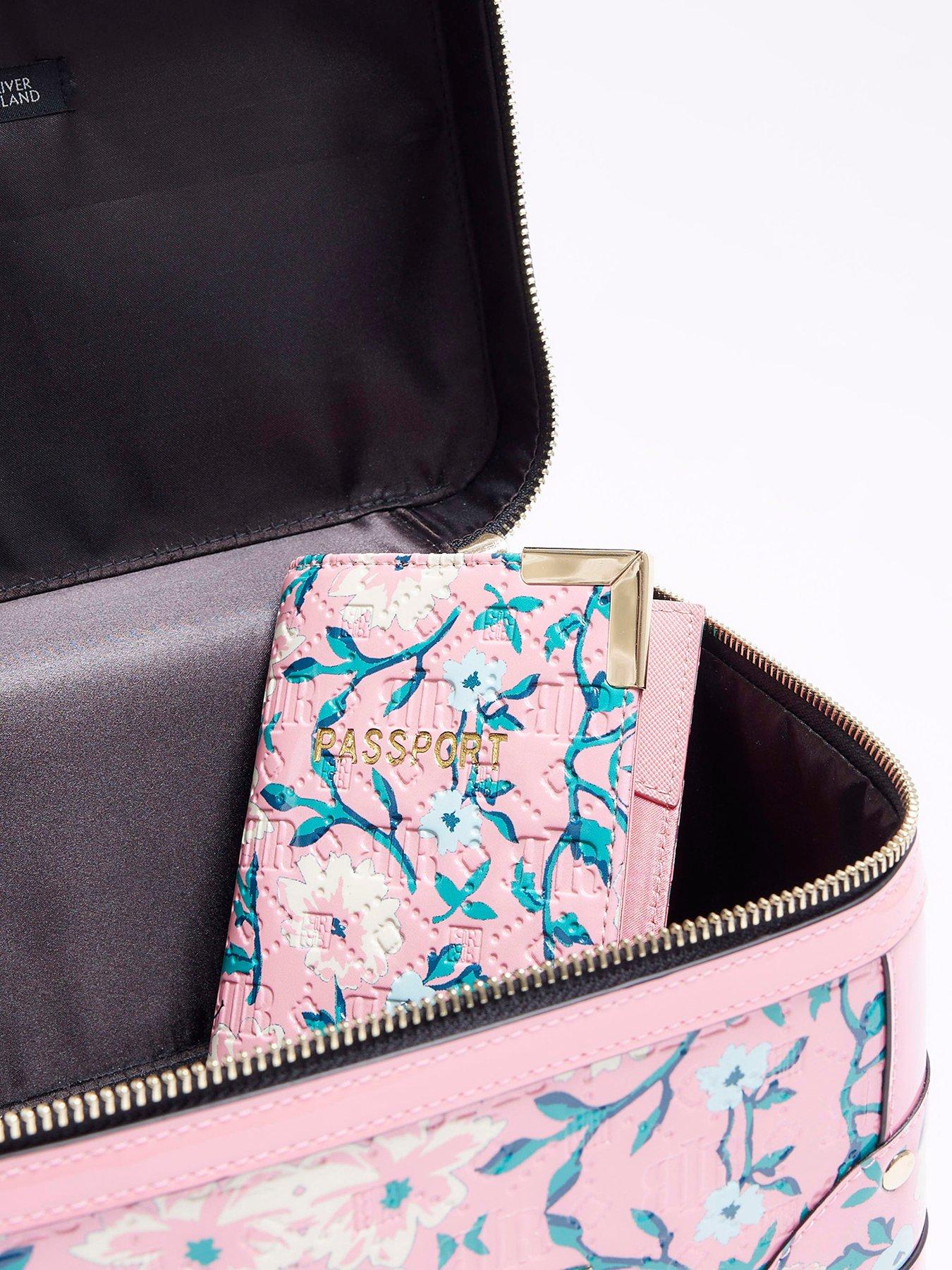  image of river-island-floral-print-travel-set