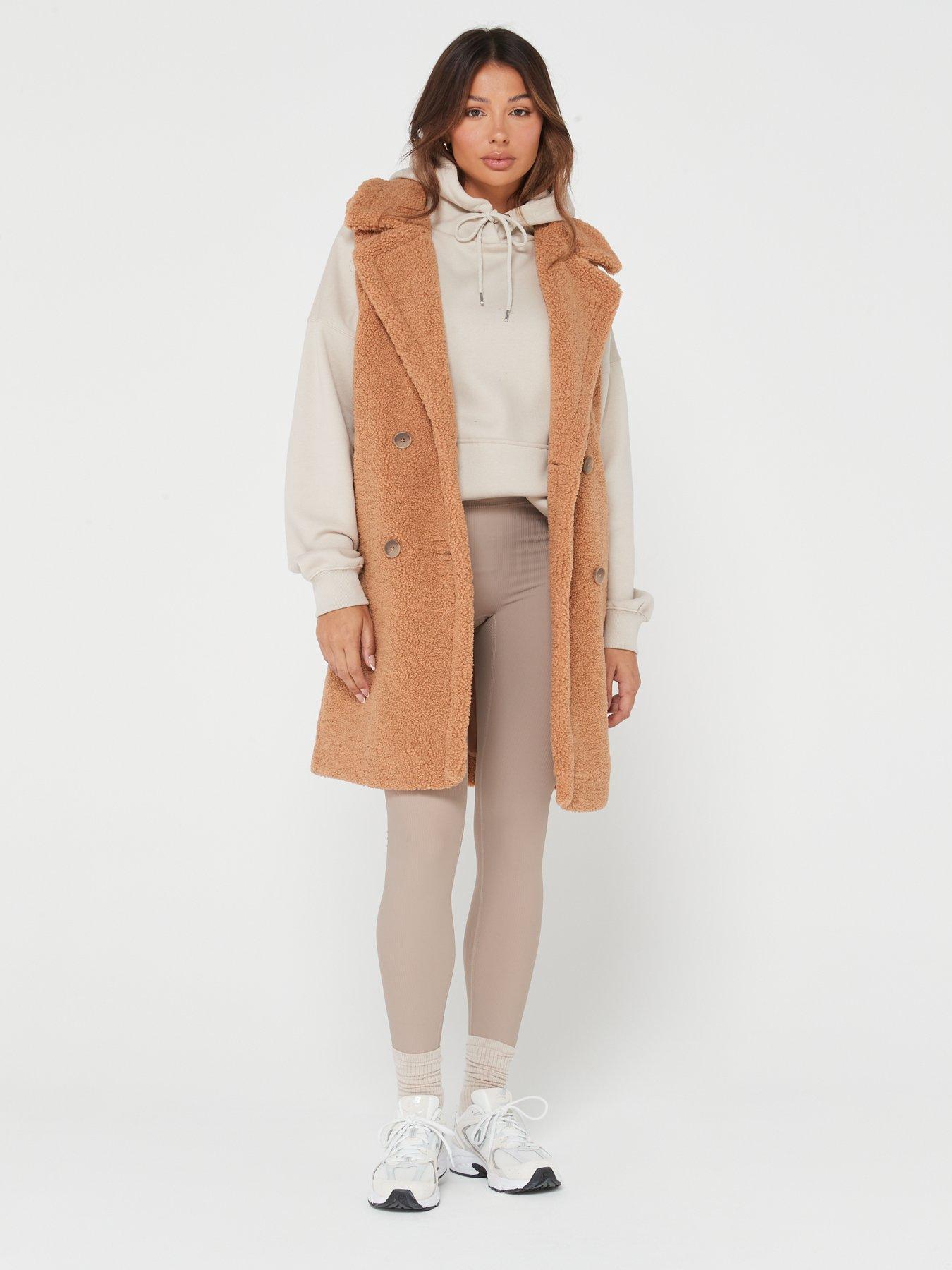 Teddy borg longline coat sales