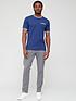  image of everyday-tipped-t-shirt-blue