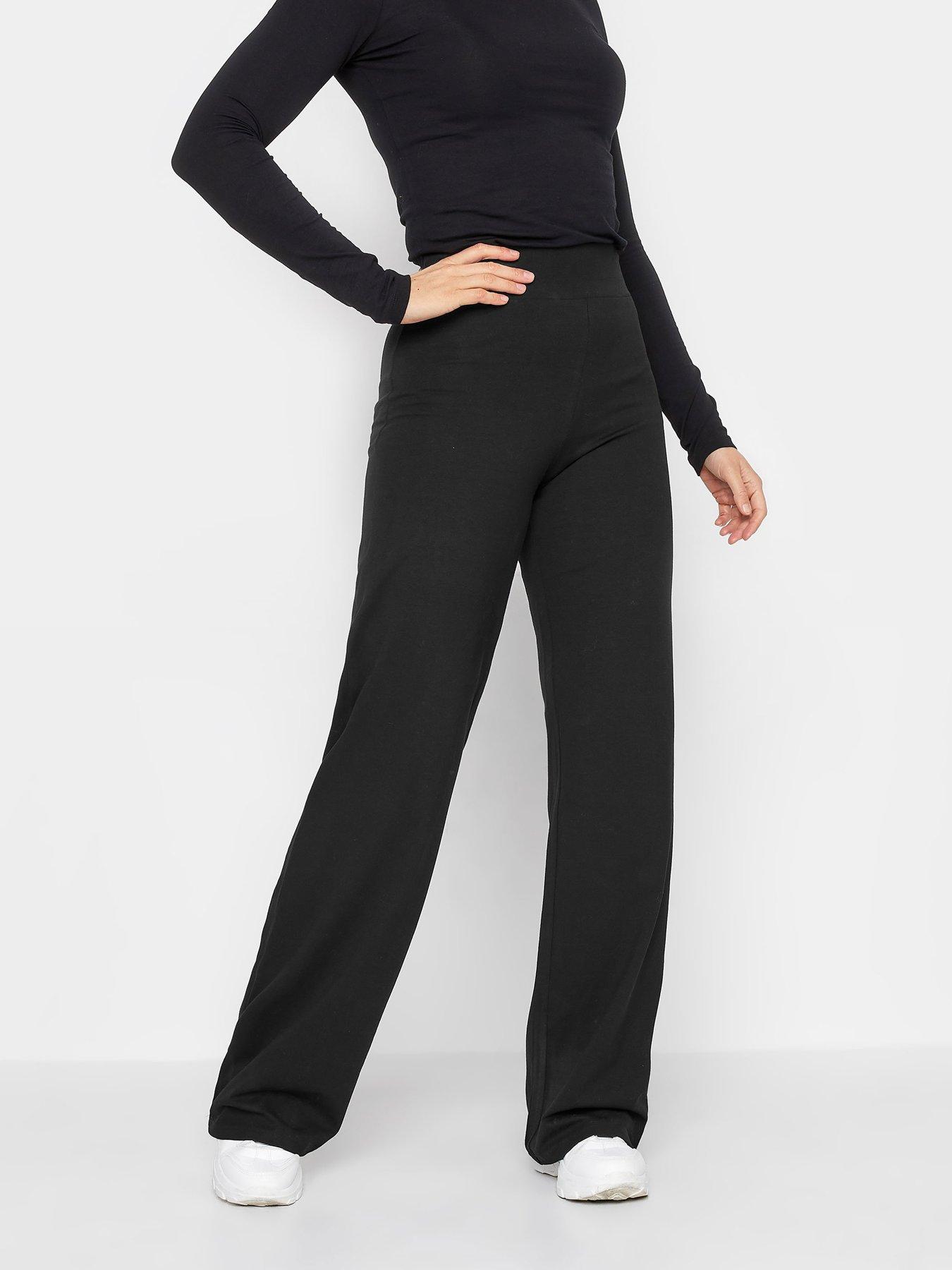 undefined Wide Leg Yoga Pant - Black