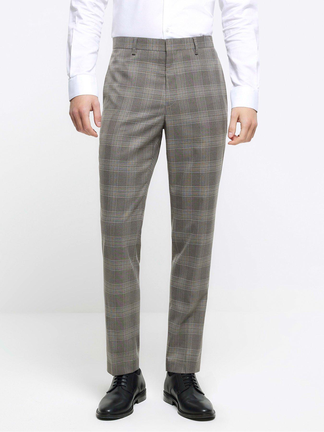 Checkered trousers 2025 river island