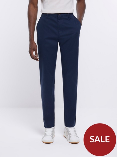 river-island-casual-chino-swiss-trousers-navy
