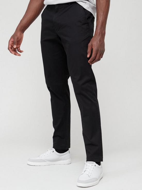 front image of river-island-casual-chino-black