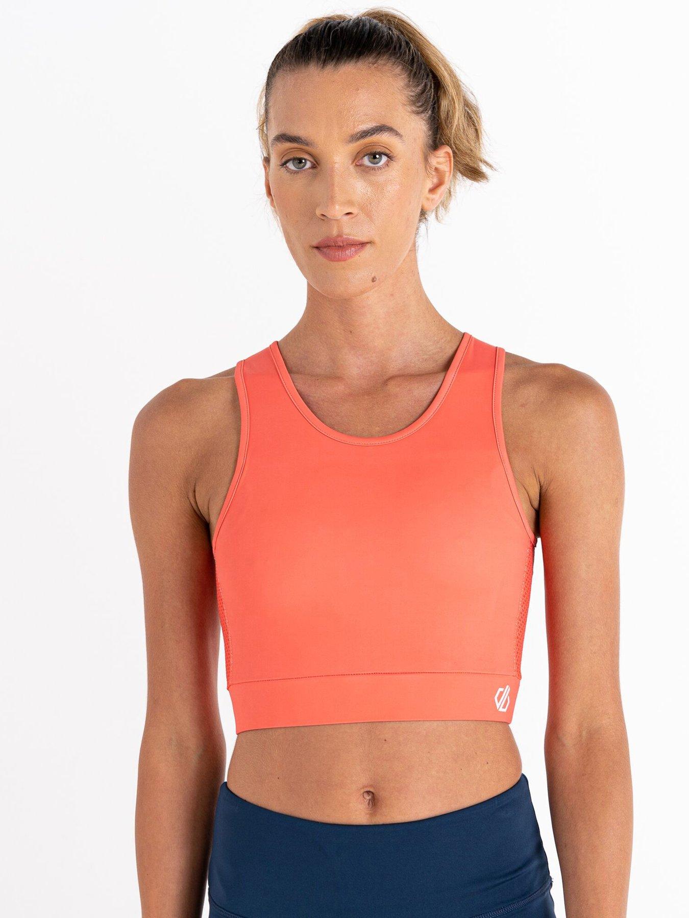 Dare 2b Women's Move Recycled Medium Impact Sports Bra - Bright