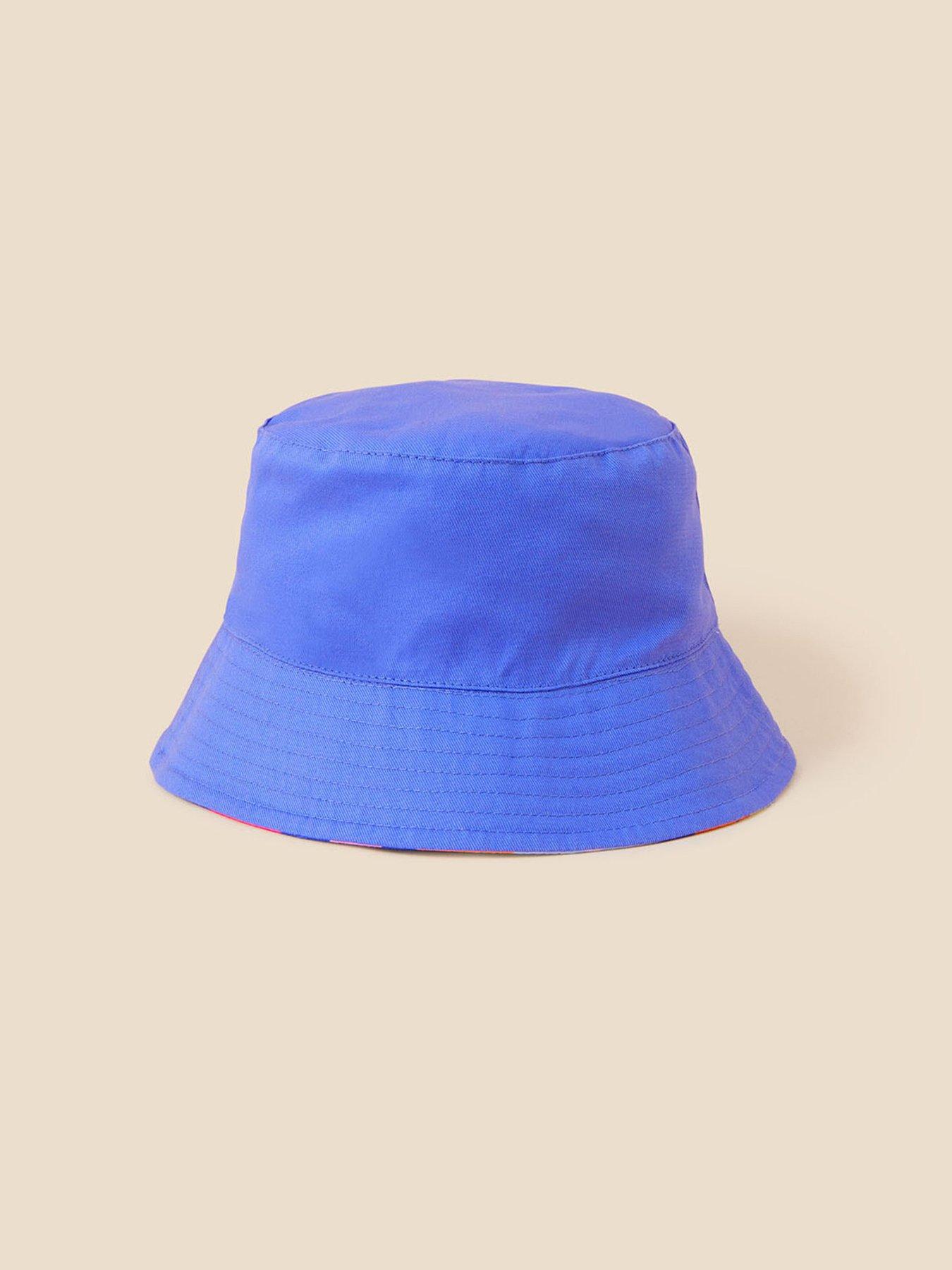  image of accessorize-girls-retro-floral-bucket-hat-multi