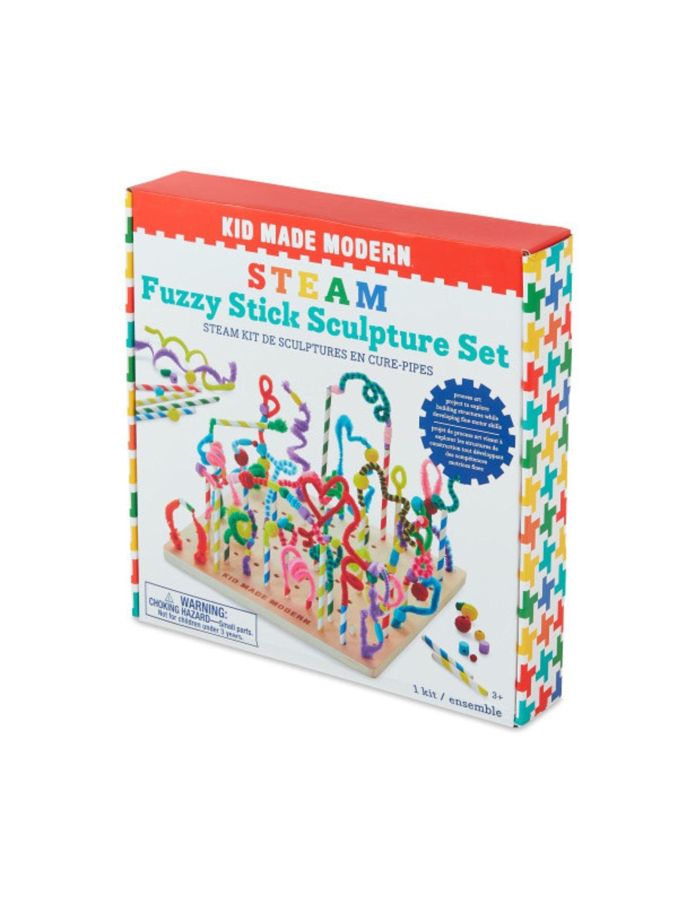Image 3 of 4 of Kid Made Modern STEAM - Fuzzy Stick Sculpture Set
