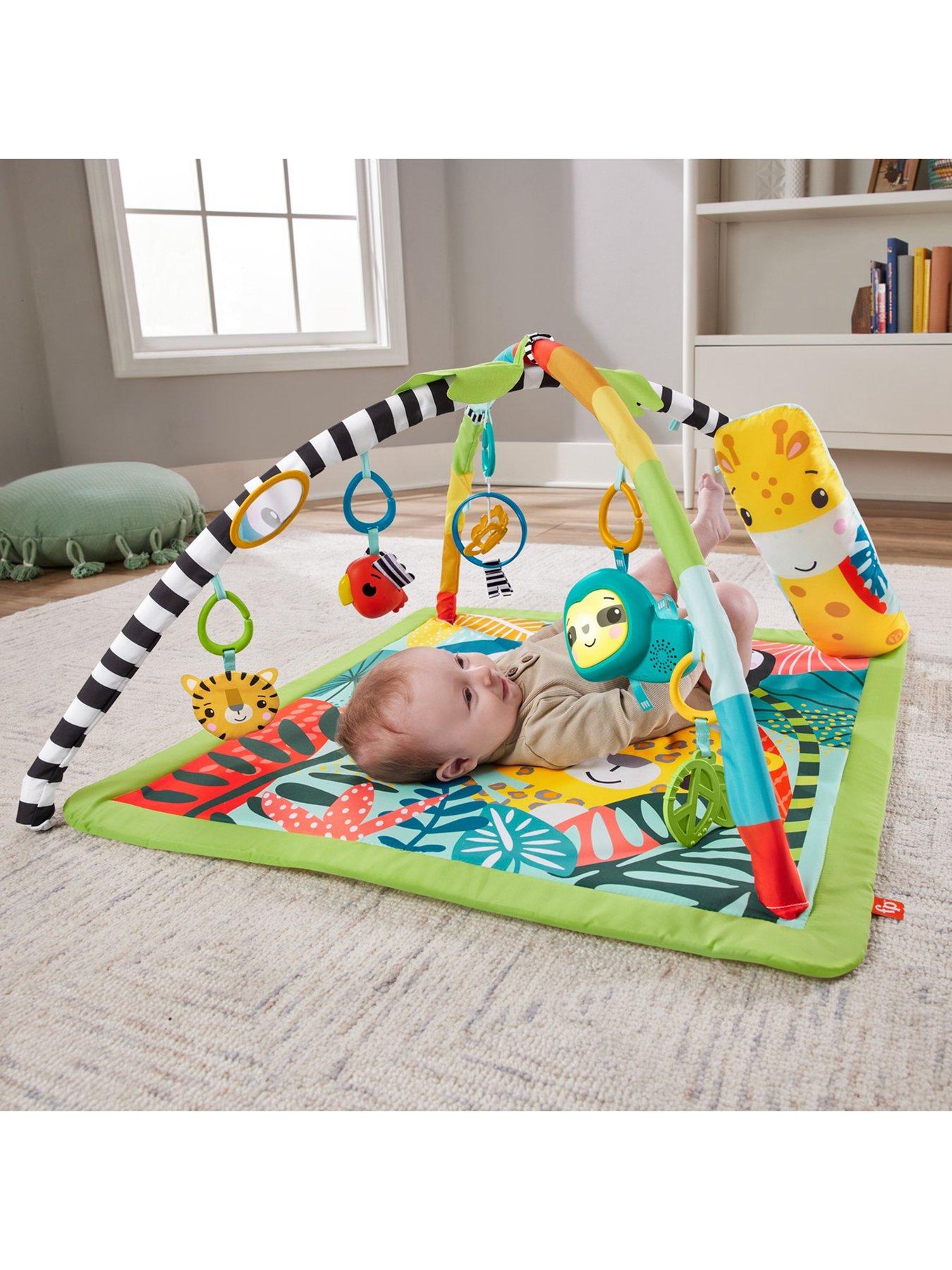 Fisher-Price 3-in-1 Rainforest Sensory Baby Gym