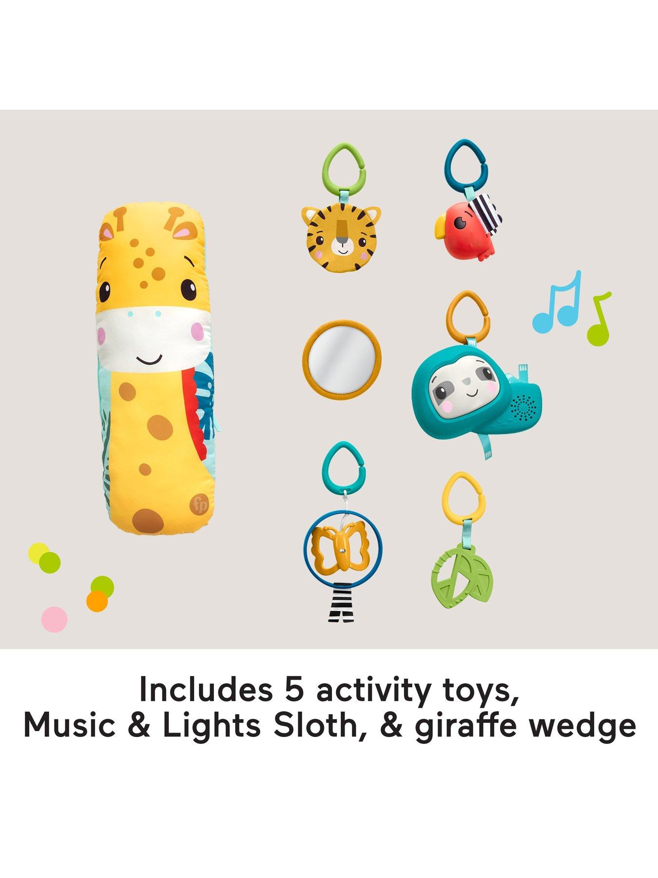  image of fisher-price-3-in-1-rainforest-sensory-baby-gym