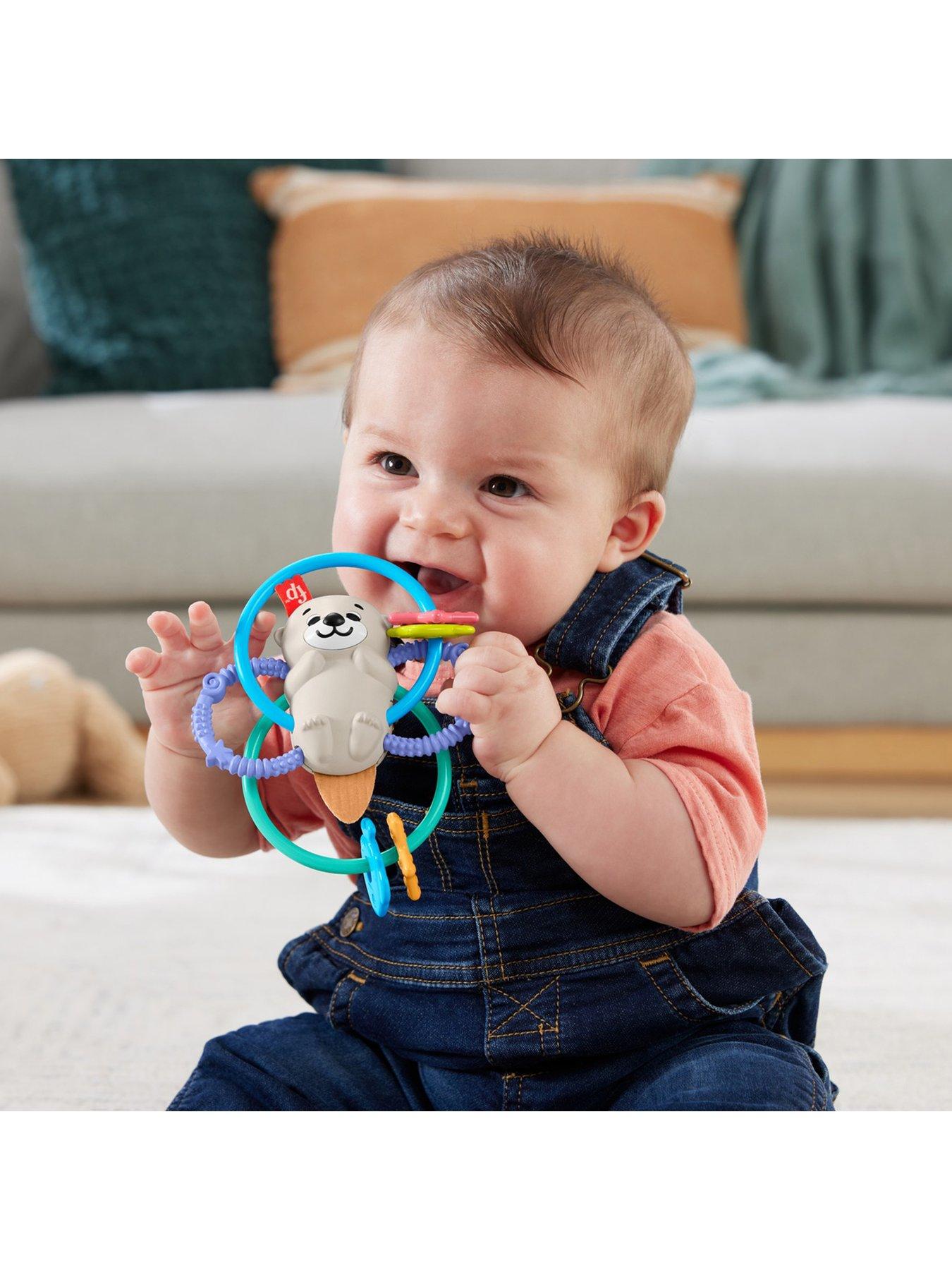 FisherPrice Twist & Teethe Otter Sensory Baby Toy