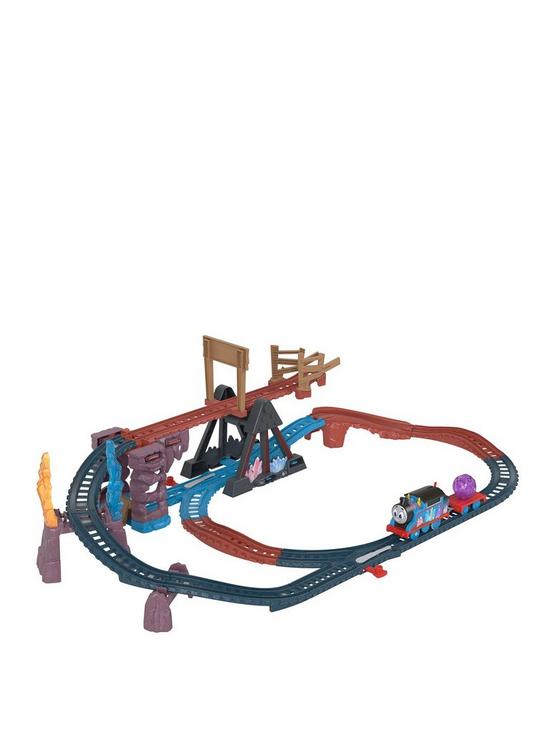 stillFront image of thomas-friends-crystal-caves-adventure-train-track-set-playset