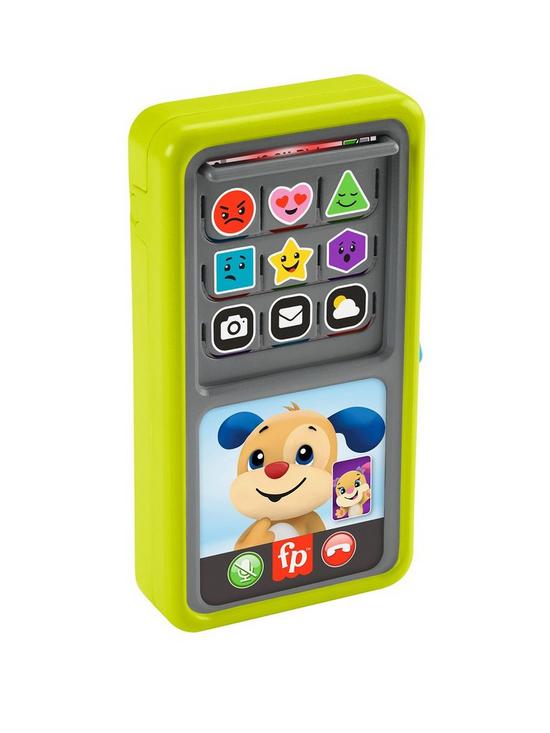 stillFront image of fisher-price-laugh-amp-learn-2-in-1-slide-to-learn-smartphone-toy