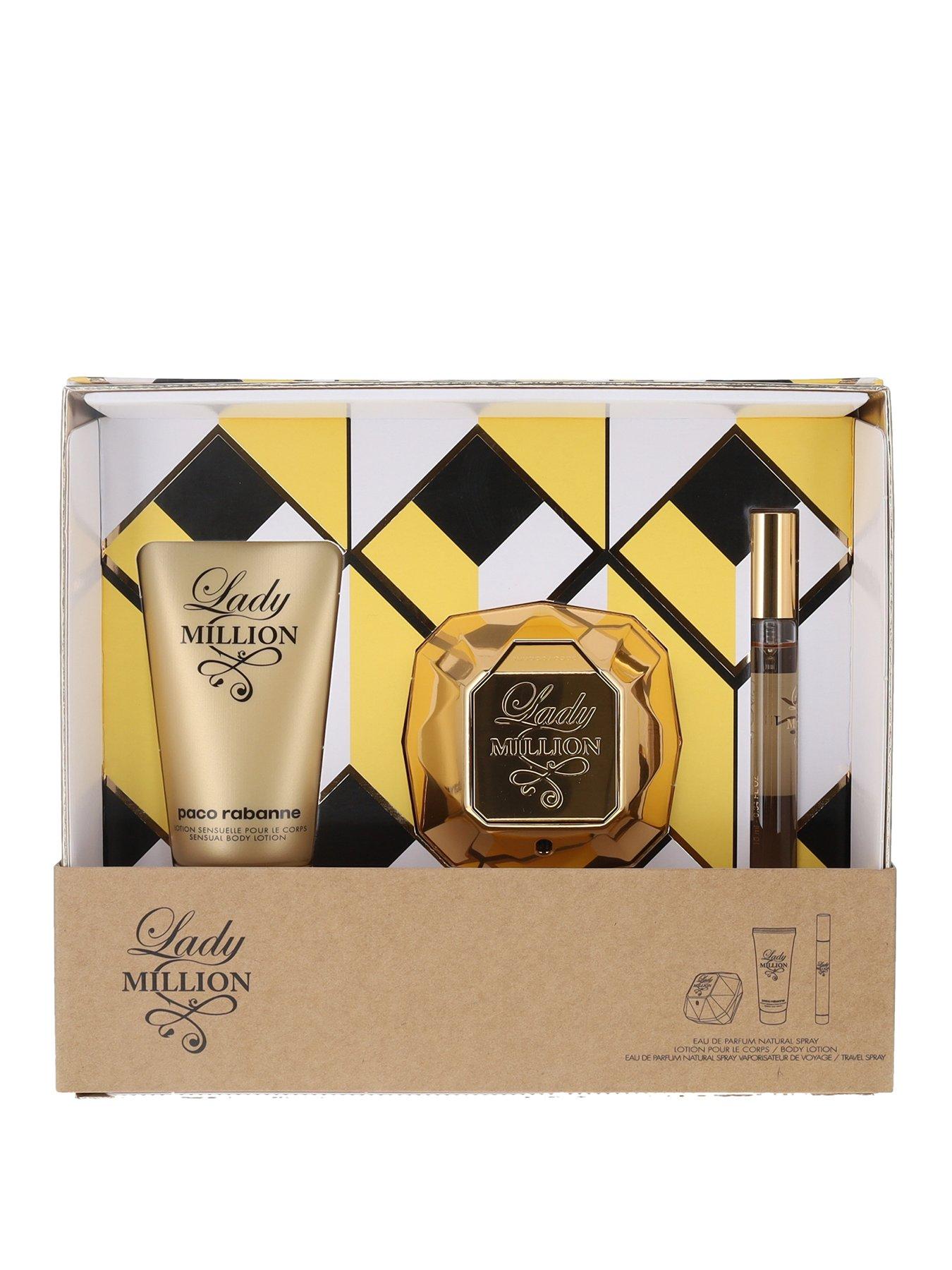 Paco Rabanne Lady Million 50ml EDP Gift Set littlewoods