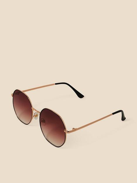 accessorize-ombre-lense-round-sunglasses