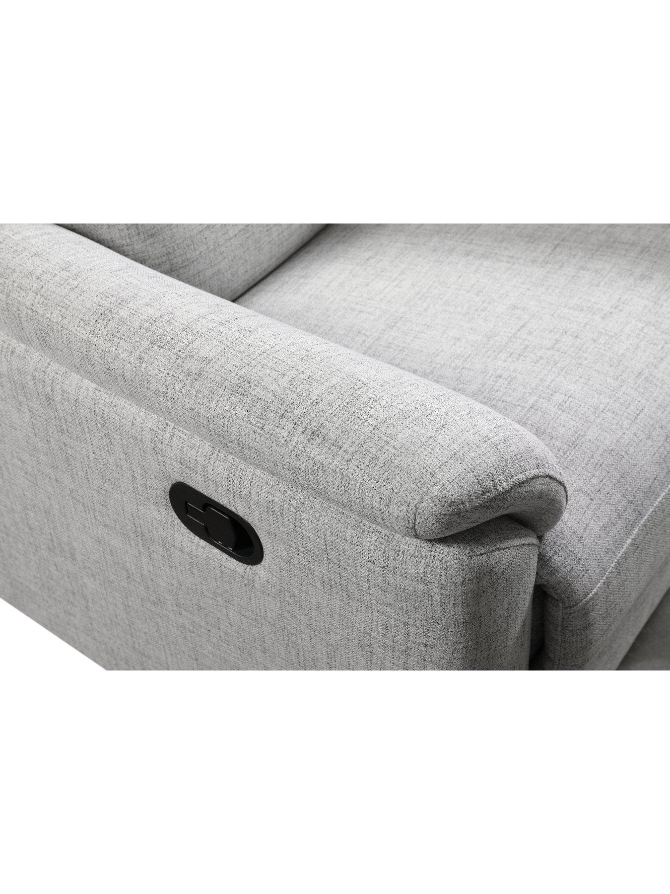 Image 4 of 4 of Very Home Linea Fabric Manual Recliner Armchair