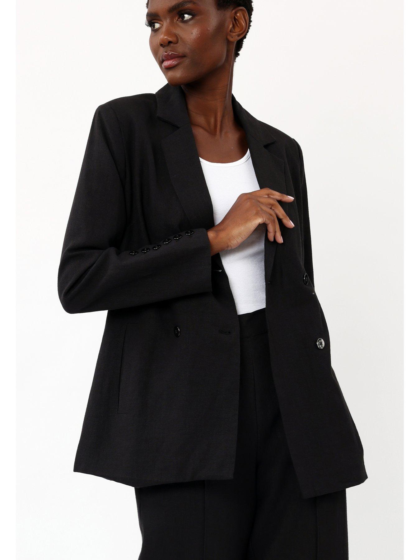 religion-tailored-blazer-black
