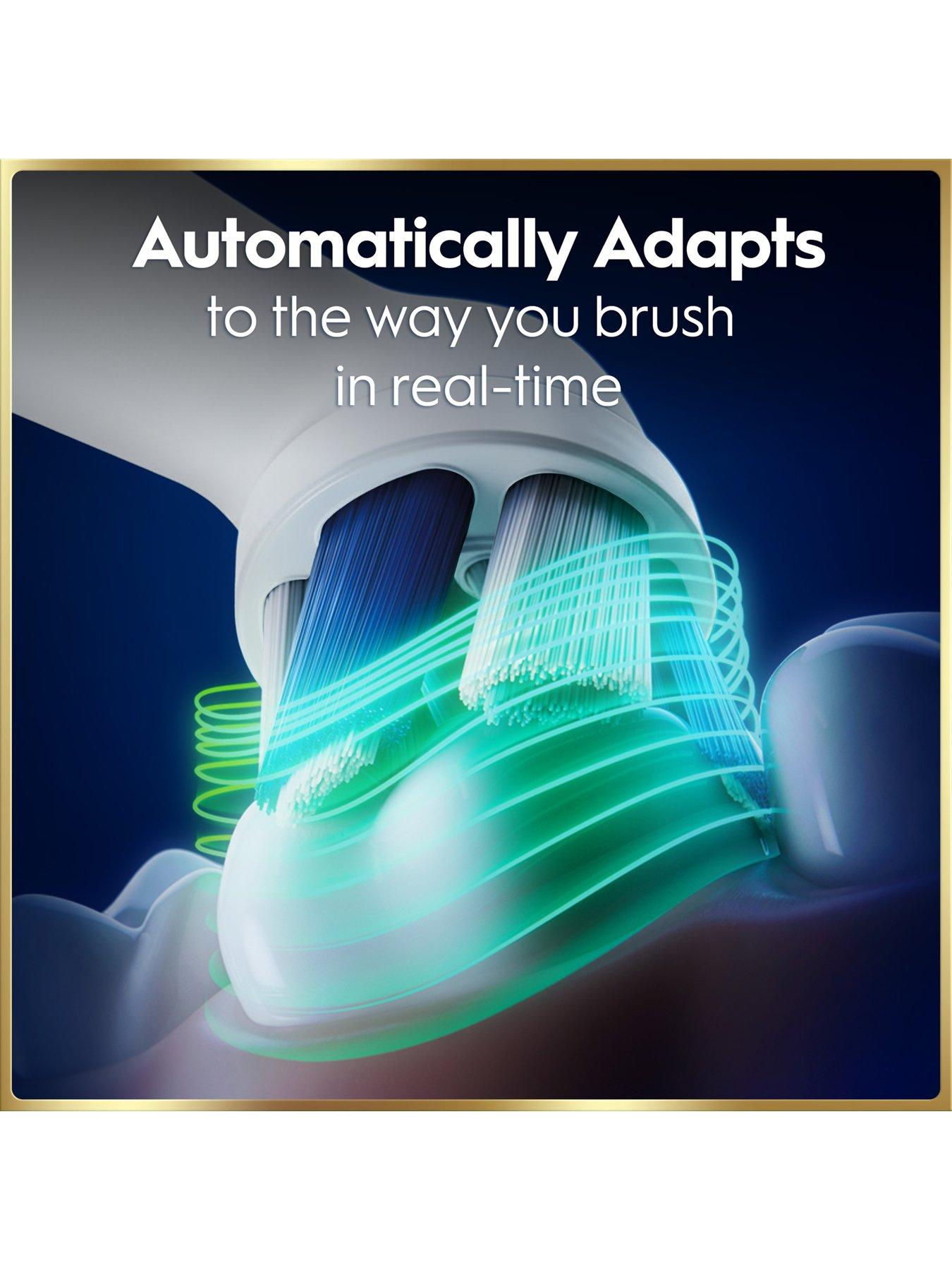 Image 7 of 8 of Oral-B iO9 Rose Quartz Electric Toothbrush + Charging Travel Case