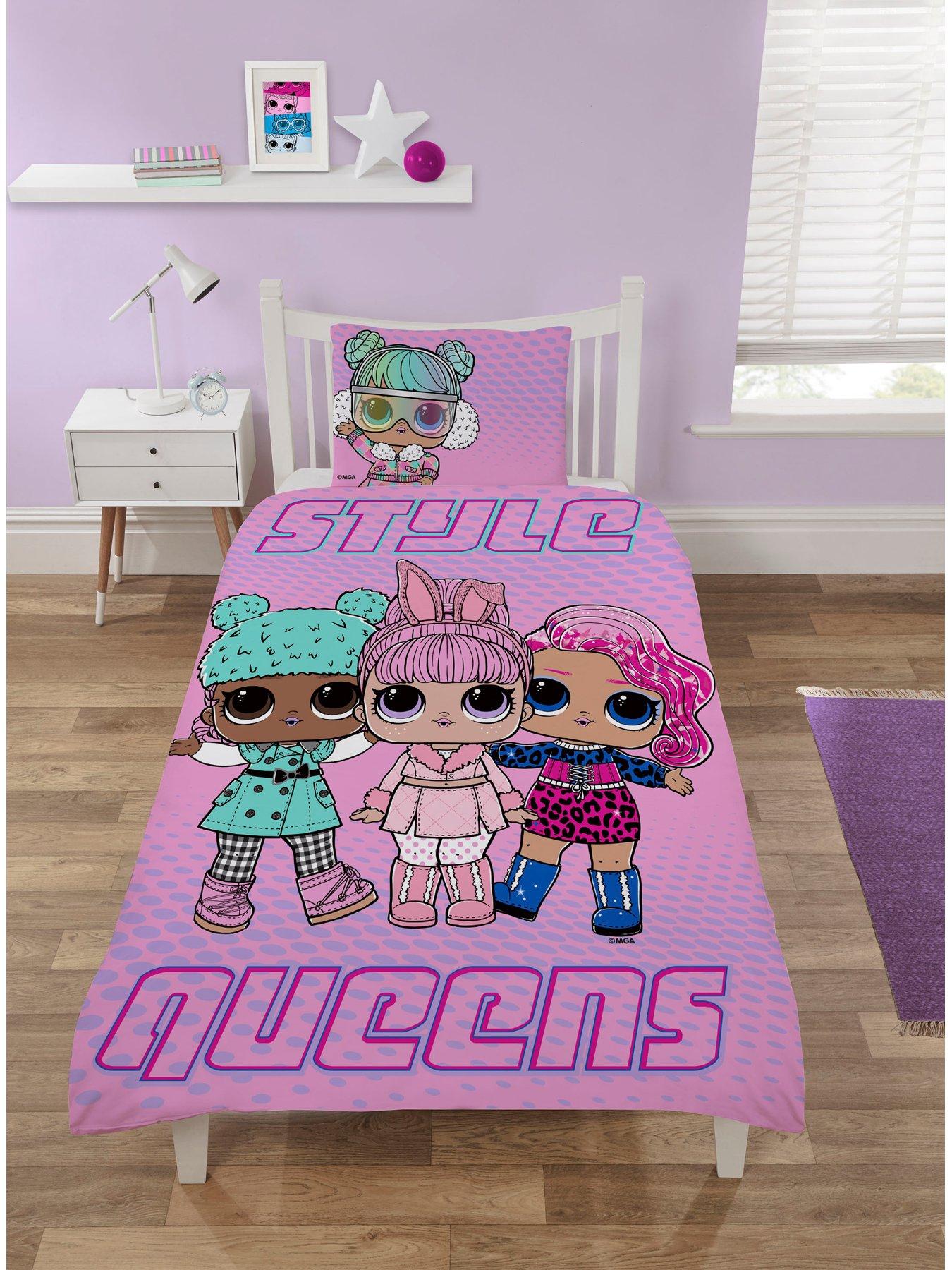 L.O.L Surprise Lol Surprise Style Queens Single Duvet Set Multi littlewoods