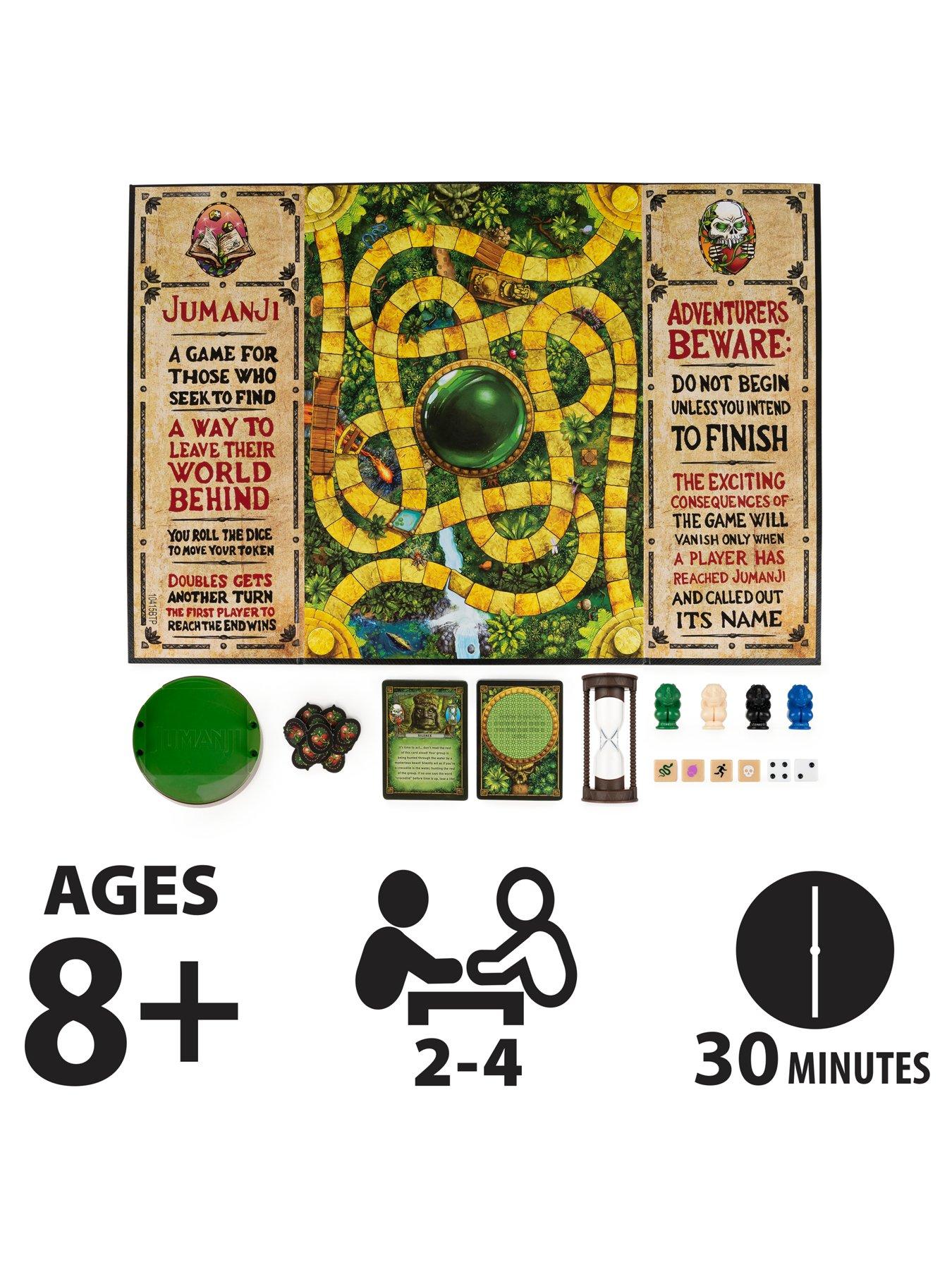  image of spin-master-games-jumanji-classic-adventurenbspboard-game