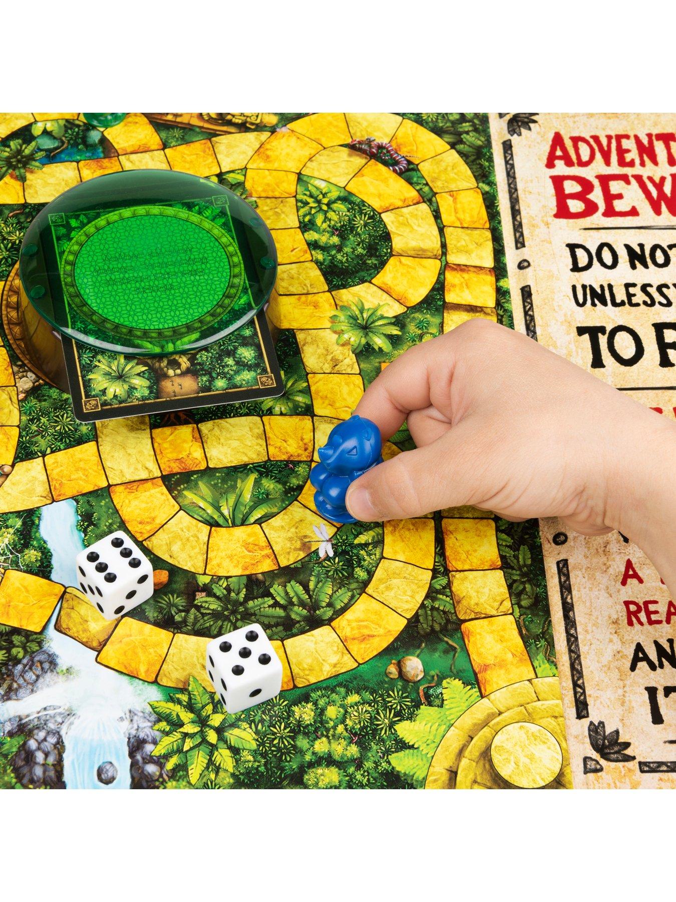  image of spin-master-games-jumanji-classic-adventurenbspboard-game