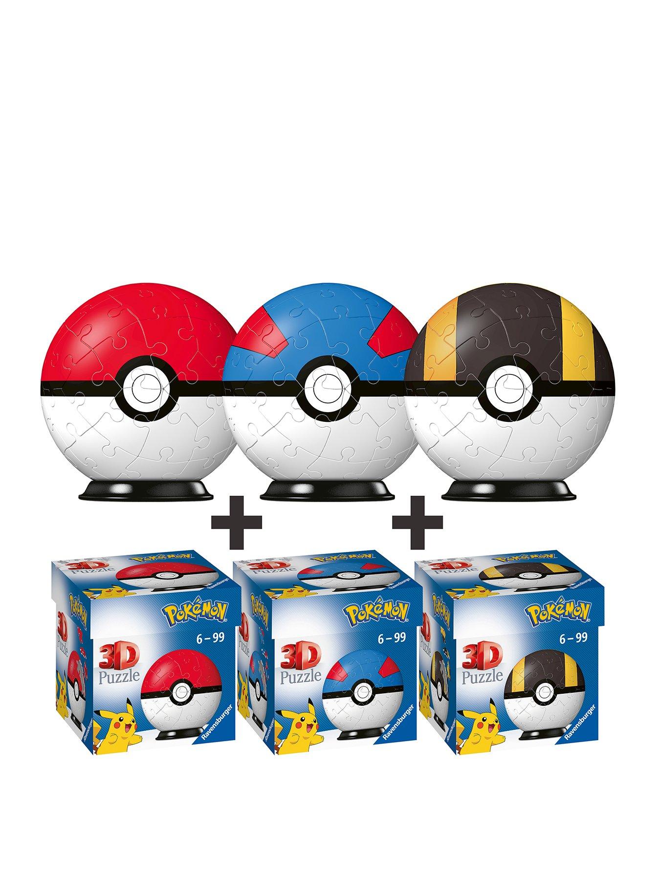 Puzzle Ravensburger Pokémon puzzle 3D Ball (73 pièces)