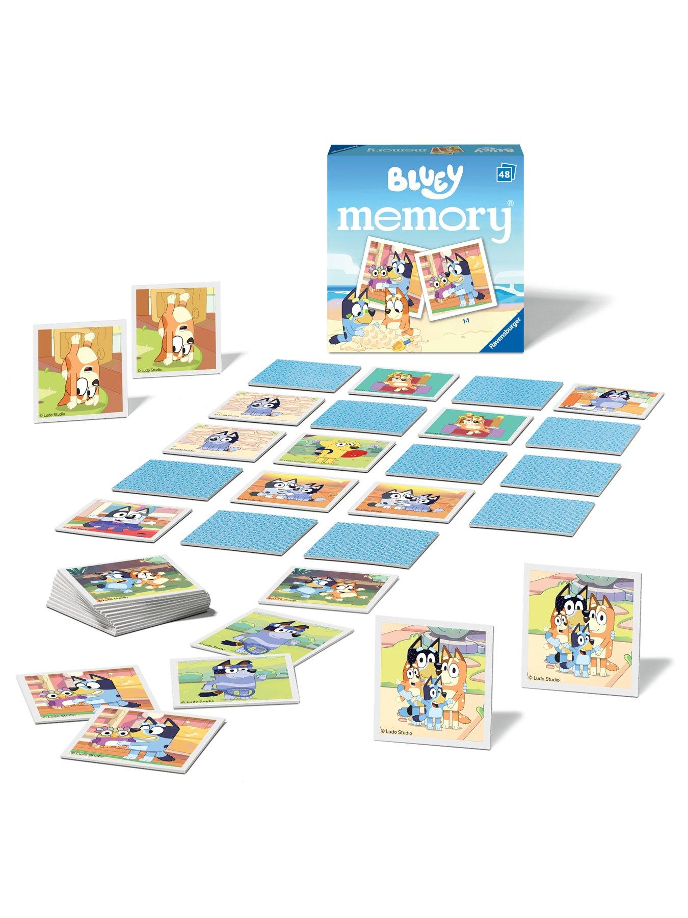 Image 3 of 5 of Ravensburger Bluey Twin Pack &ndash; My First Giant Floor Jigsaw Puzzle &amp; Mini Memory Card Game