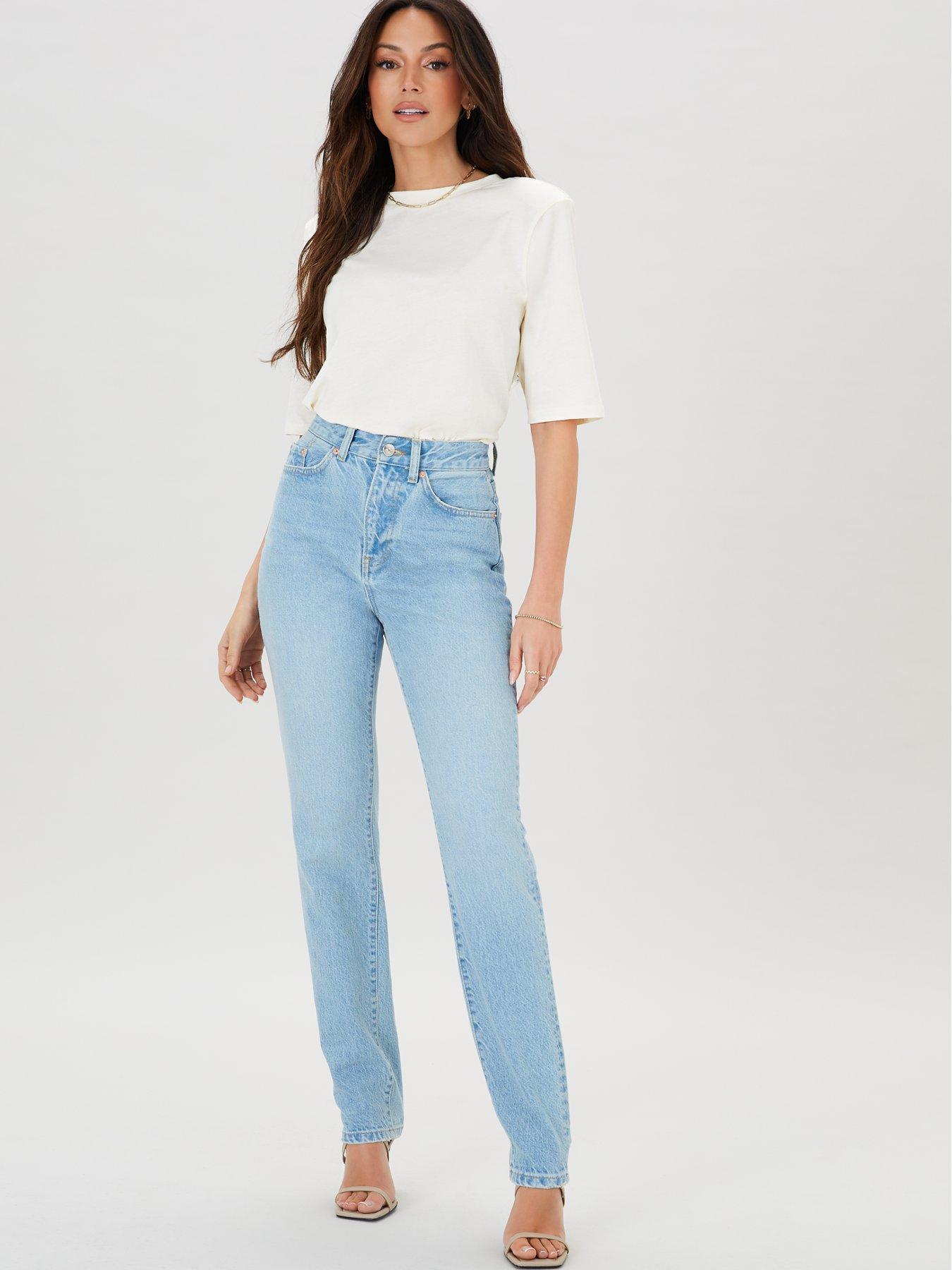 Cream shoulder pad online top