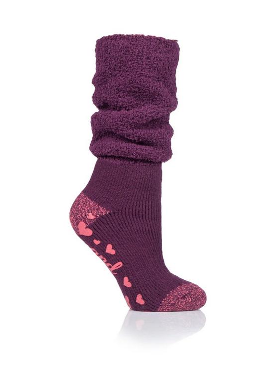 back image of heat-holders-cosy-slouch-lounge-socks