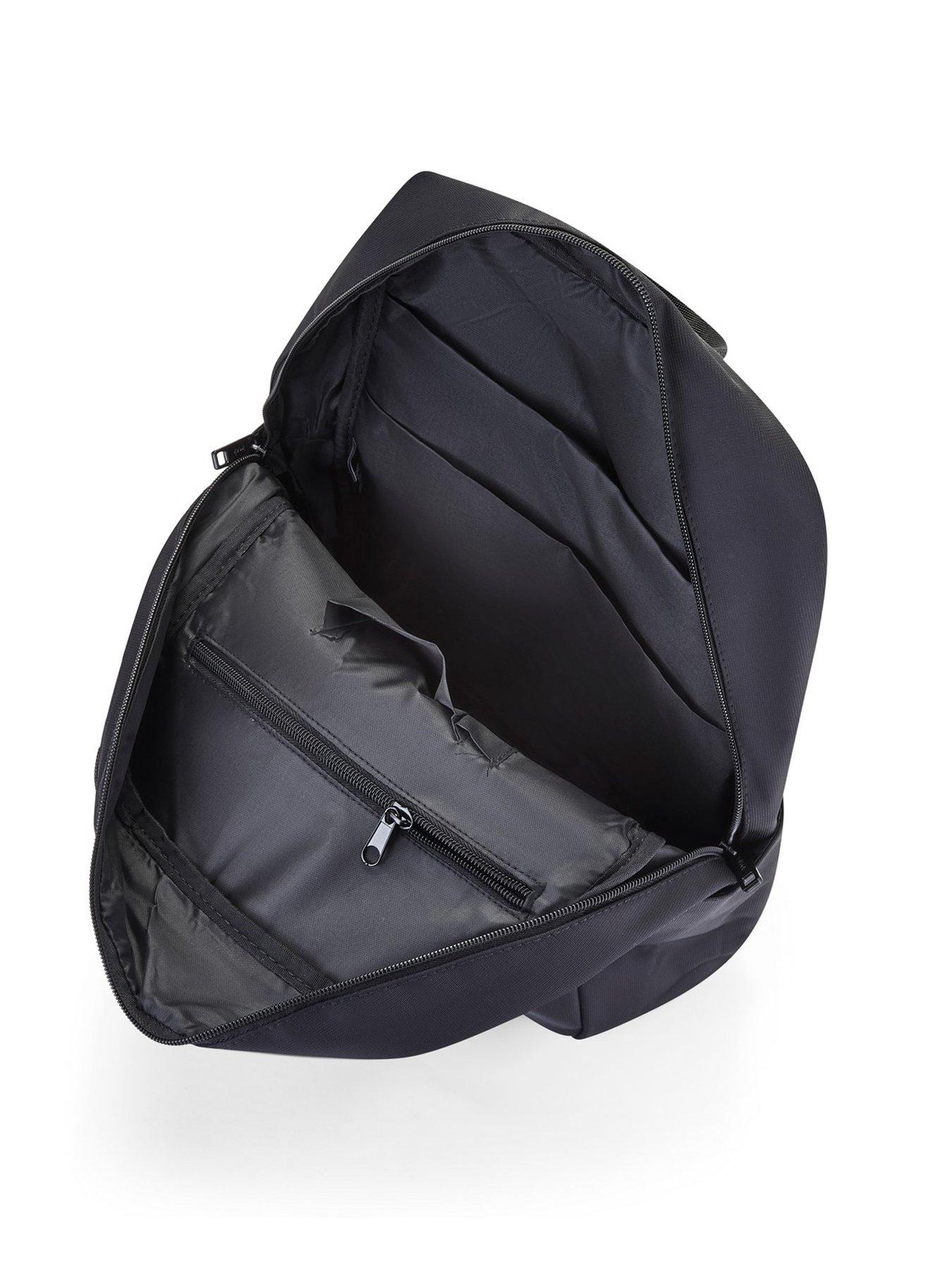  image of rock-luggage-platinum-lightweight-on-board-under-seat-compliant-backpack-black