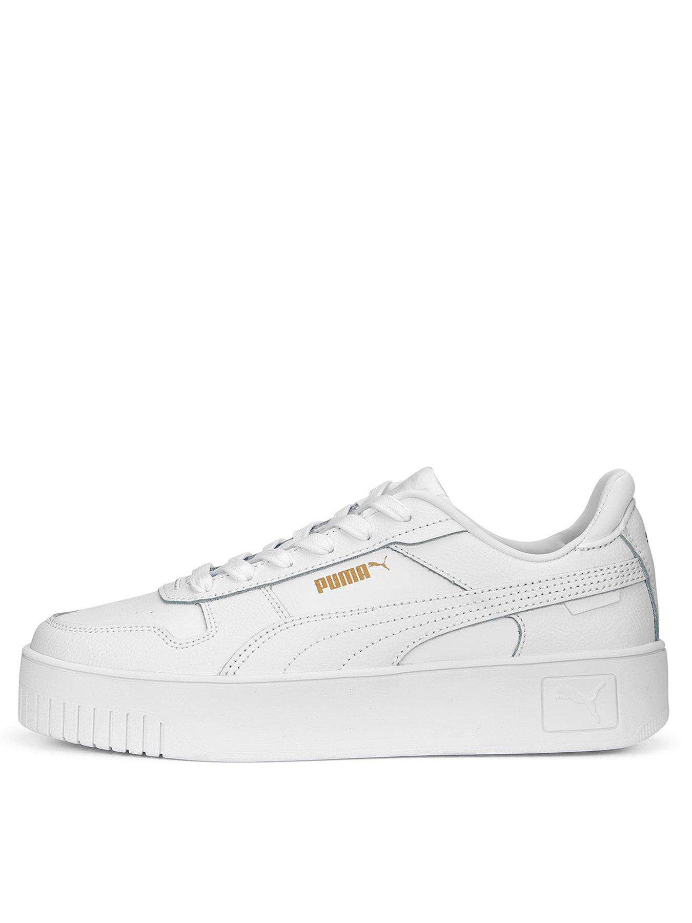 Puma Womens Carina Street Trainers White Littlewoods