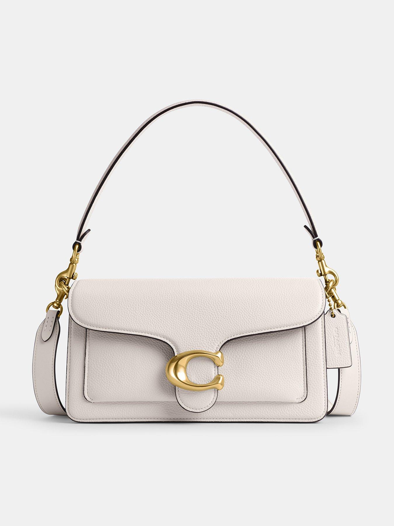  image of coach-tabby-26-refresh-polished-pebble-leather-shoulder-bag-chalk