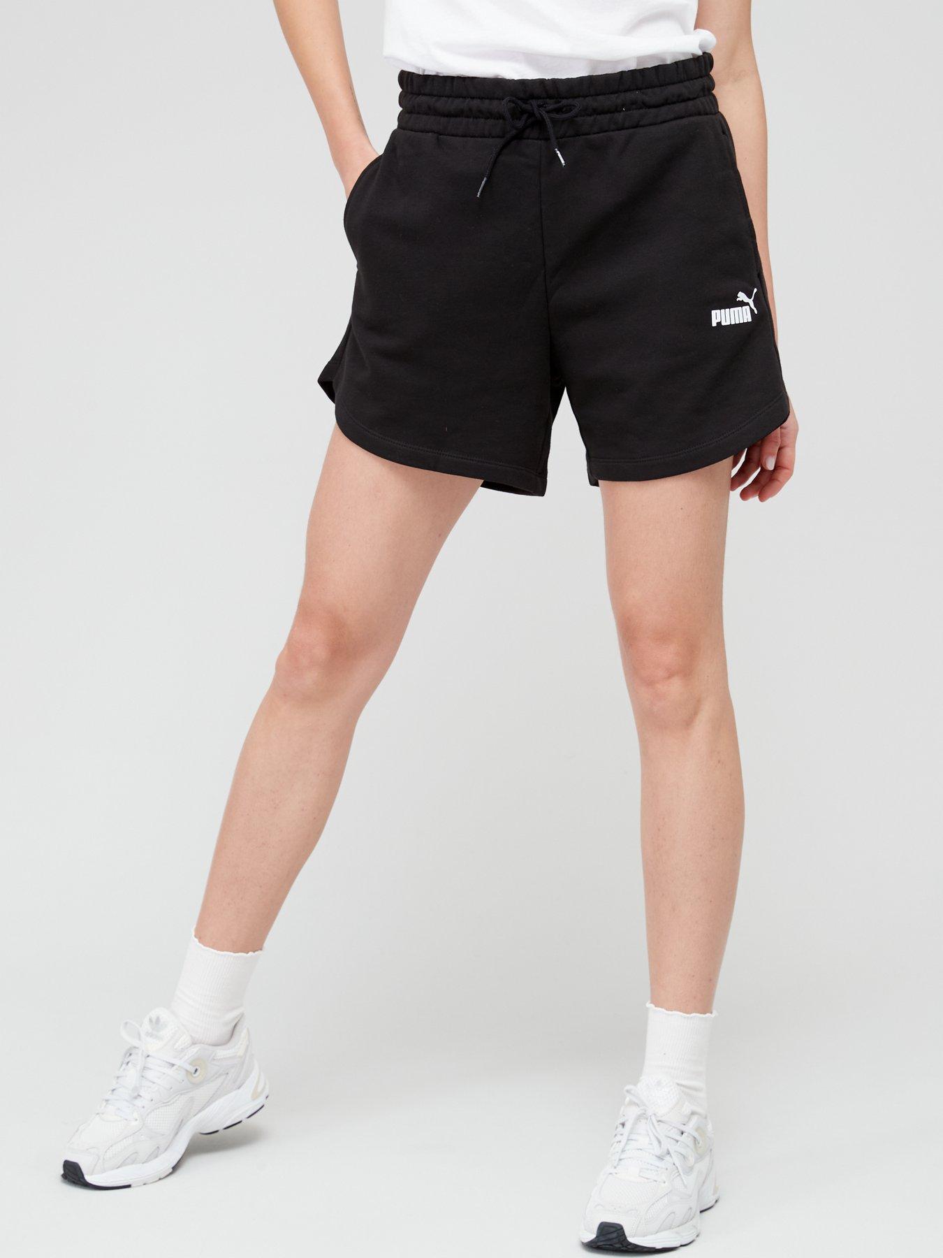 undefined Ess 5" High Waist Shorts - Black