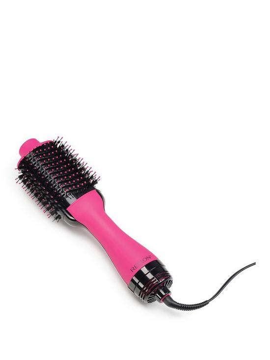 front image of revlon-one-step-hair-dryer-andnbspvolumiser-pink