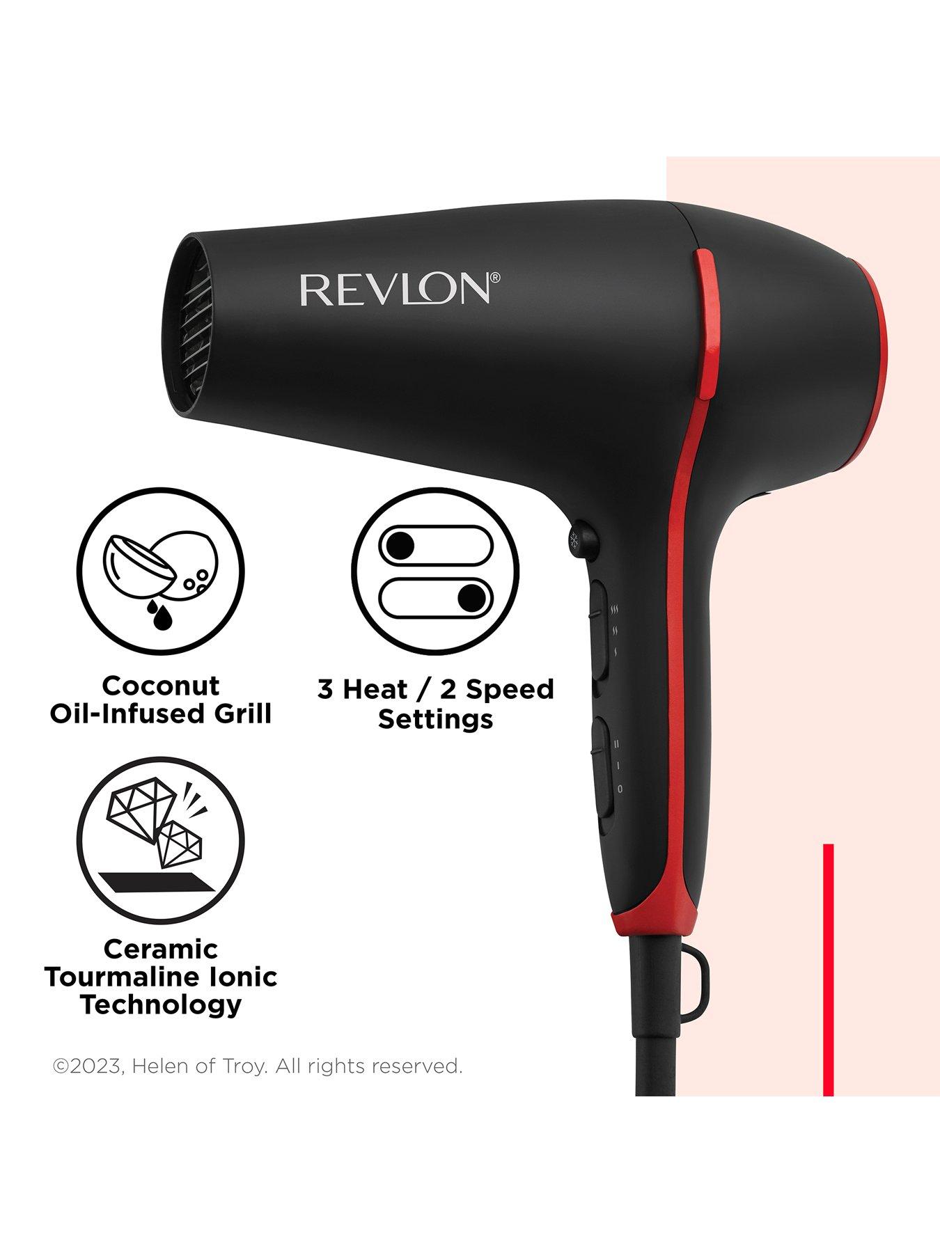 Image 5 of 6 of Revlon Smoothstay Coconut Oil Hairdryer