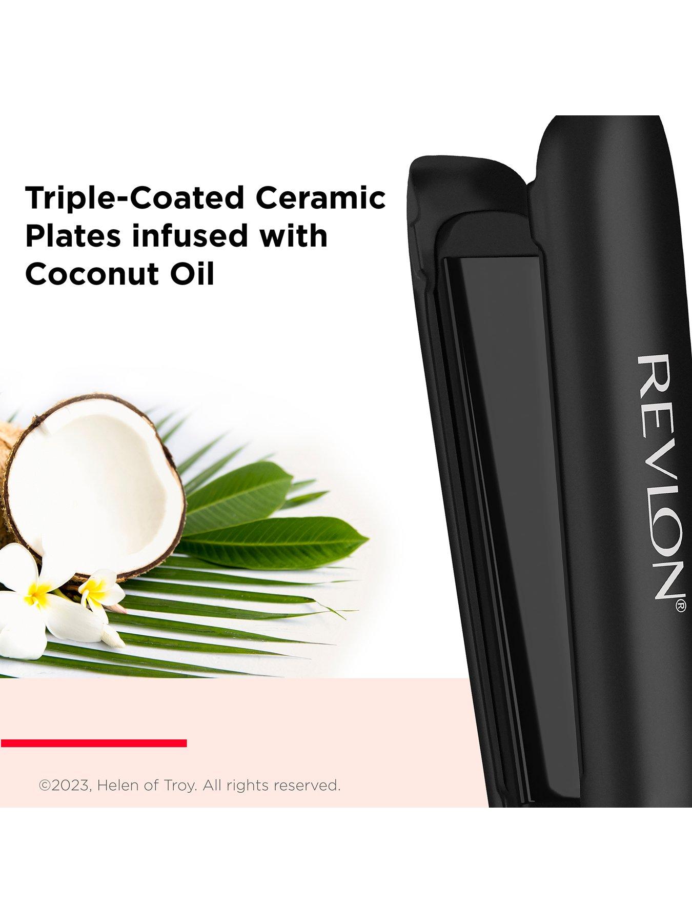 Revlon Smoothstay Coconut Oil Straightener | Littlewoods.com