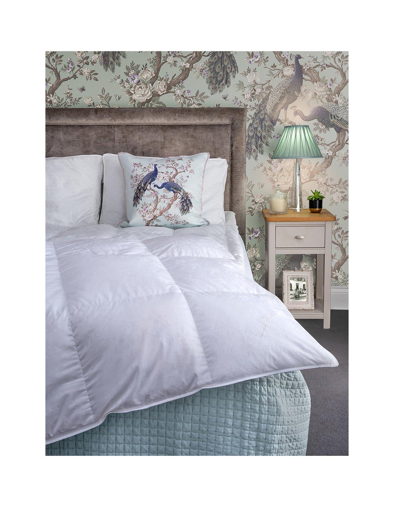 undefined Goose Feather and Down 10.5 Tog Duvet - White