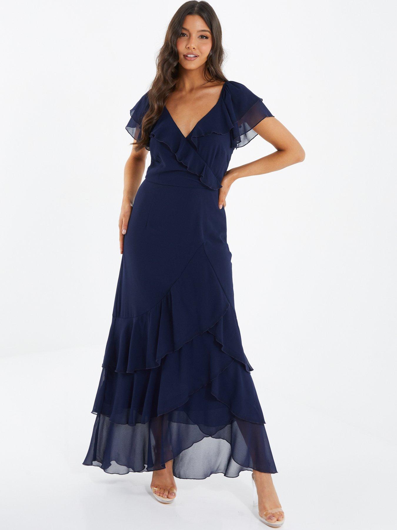 sachin and babi light blue dress Helsa The Siren Dress in Blue main image 0