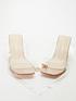  image of quiz-clear-mid-heeled-sandals