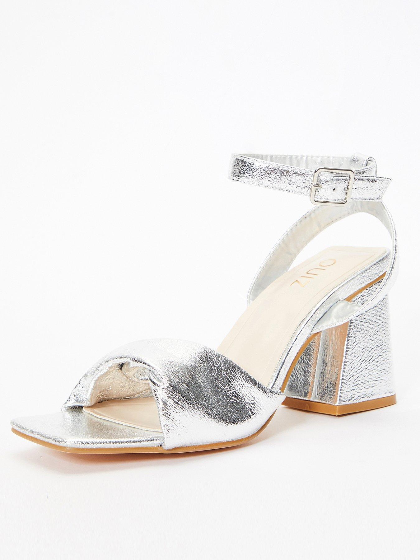 Littlewoods 2024 silver sandals