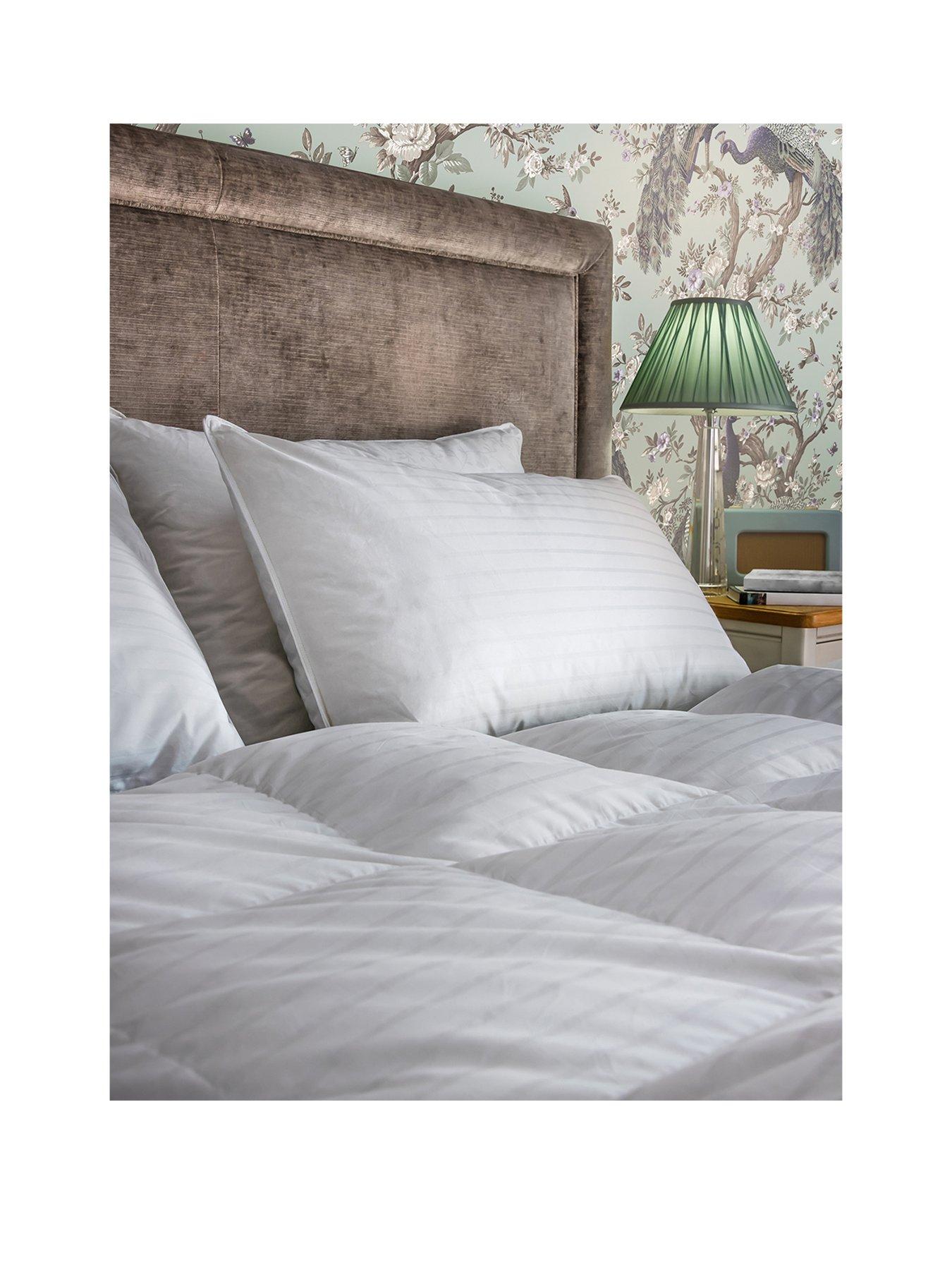 Image 1 of 4 of Laura Ashley Duck Feather and Down Pillow - White
