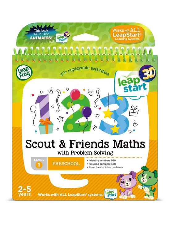 back image of leapfrog-leapstart-software-scout-amp-friends-maths-activity-book-2-5-years