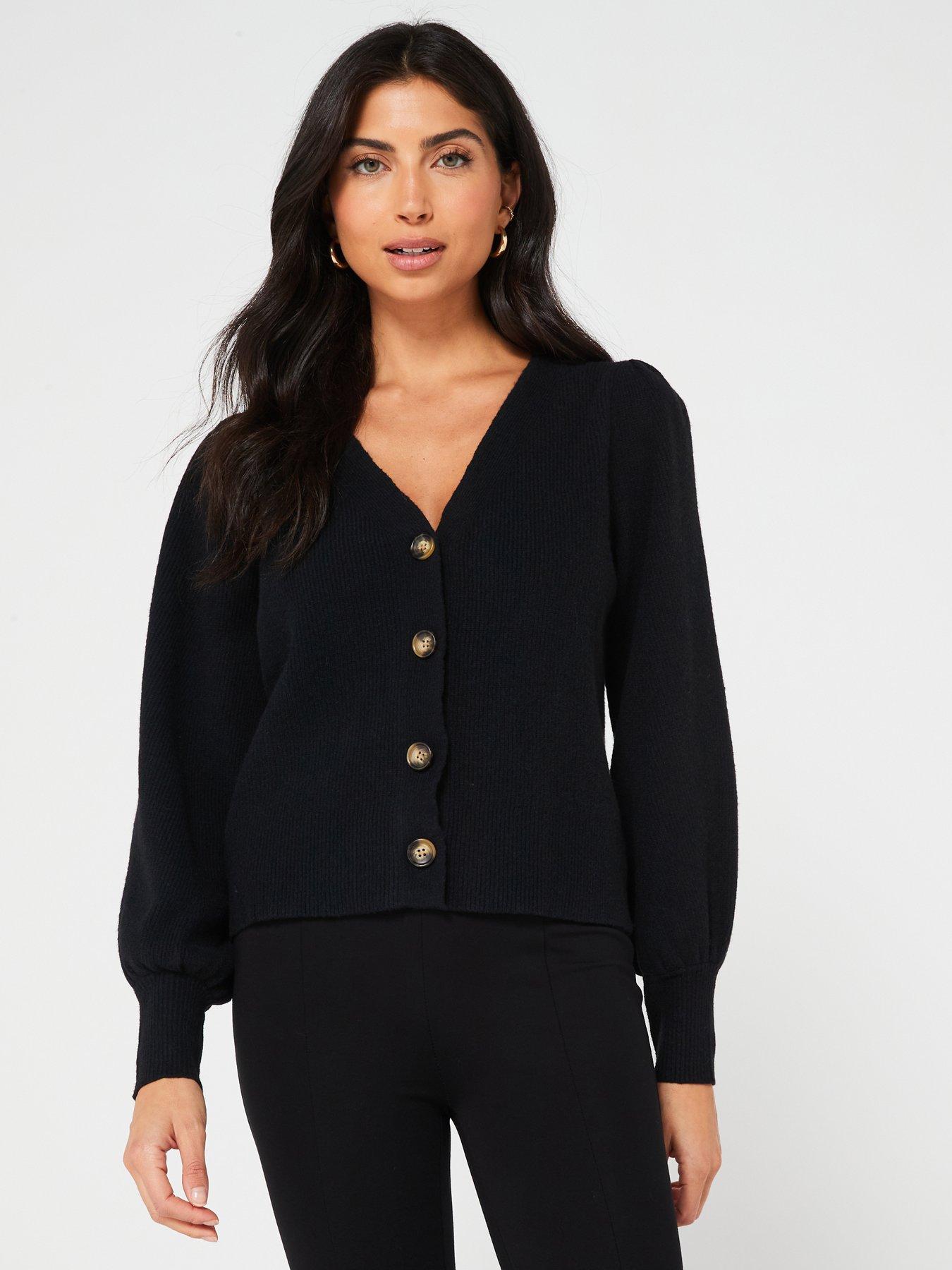 Black cardigan hotsell womens sale