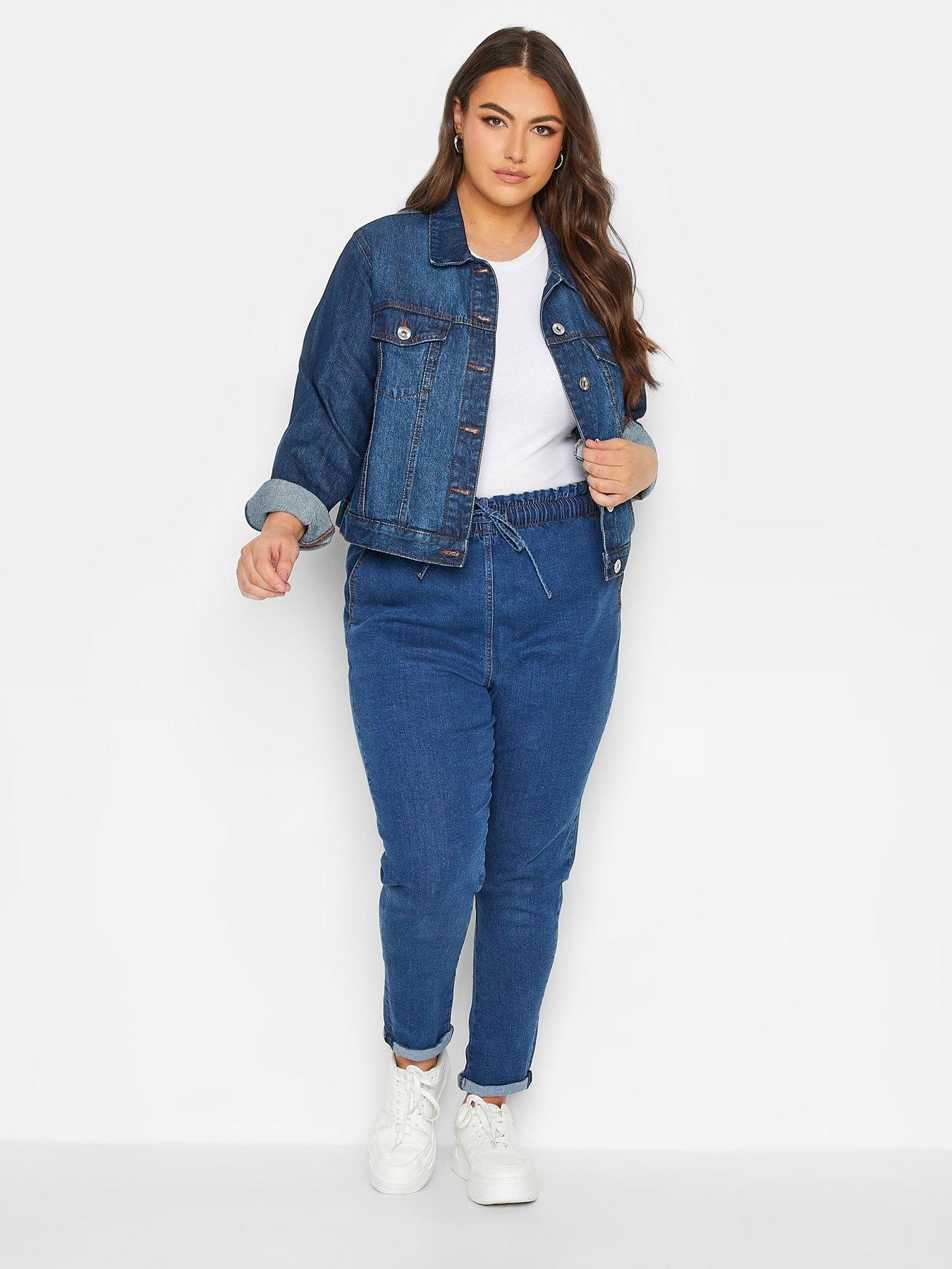 Yours Classic Denim Jacket Blue littlewoods