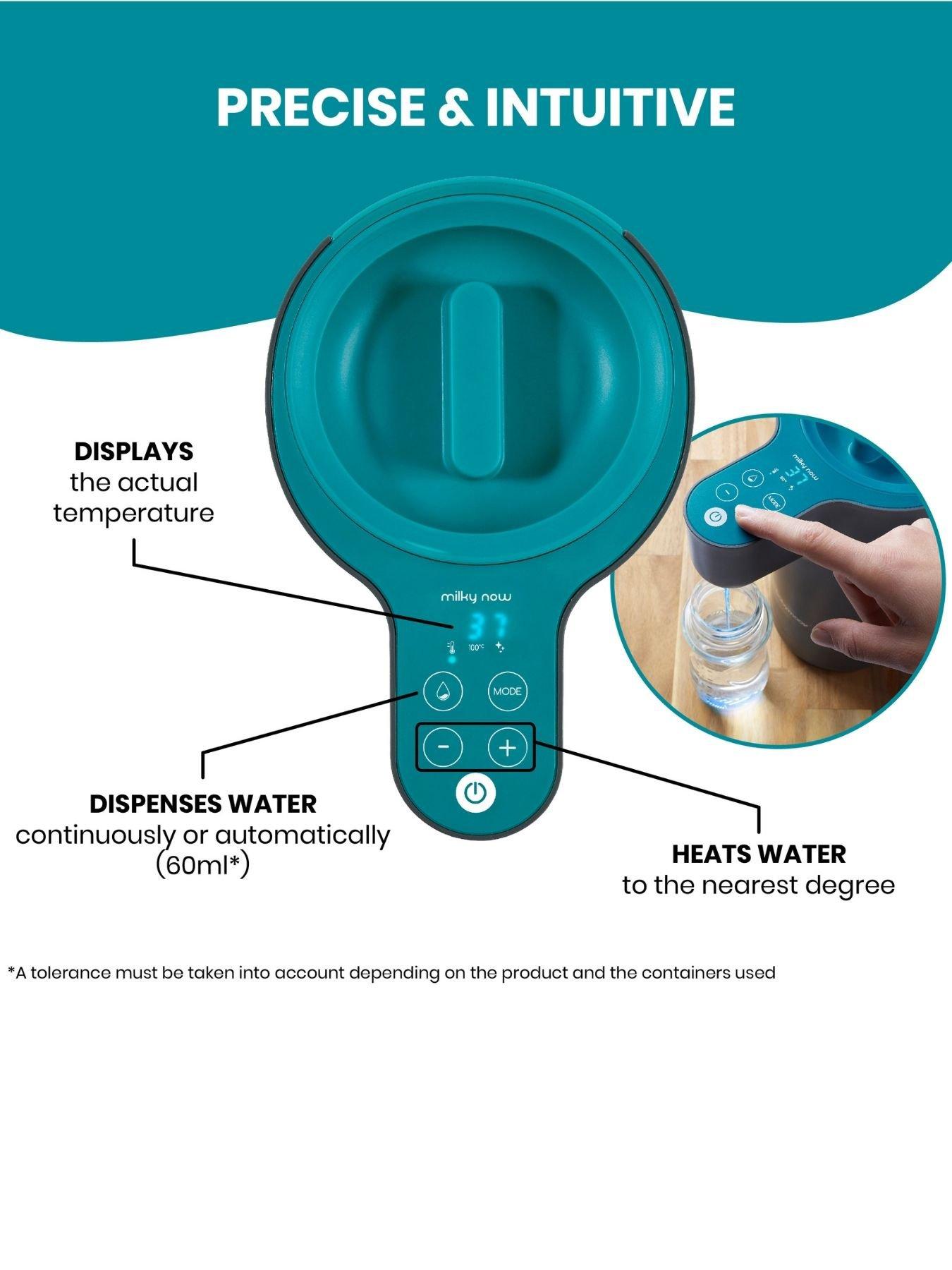  image of babymoov-milky-now-baby-milk-bottle-prep-machine-black