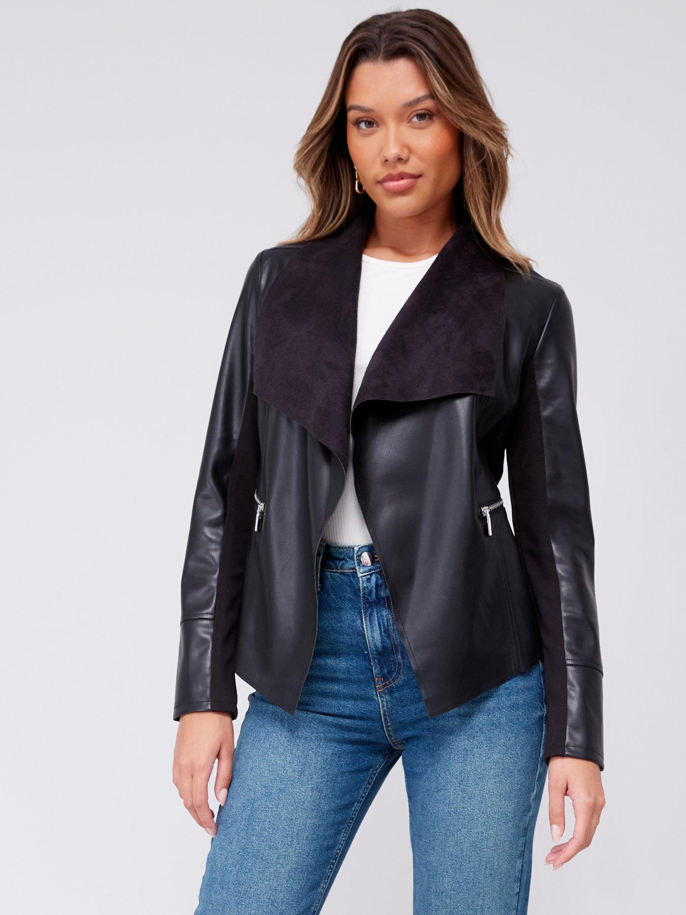 Littlewoods ladies leather clearance jackets