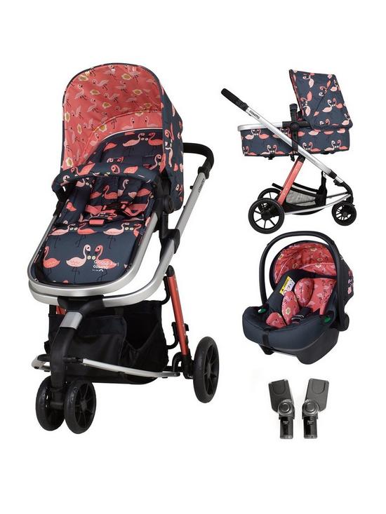 front image of cosatto-giggle-2-in-1-i-size-travel-system-pushchair-bundle-pretty-flamingo