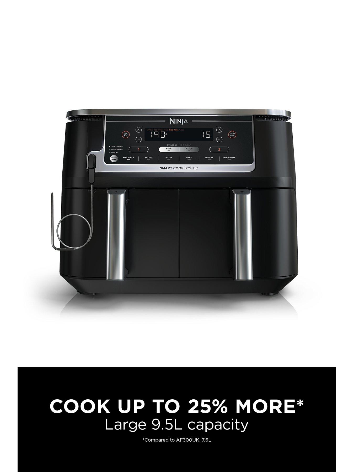 Ninja Foodi MAX Dual Zone Air Fryer with Smart Cook System AF451UK •  Reilly's of Enniskillen