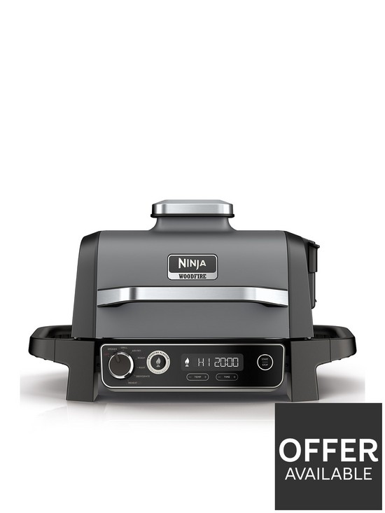 front image of ninja-woodfire-electric-bbq-grill-amp-smoker-og701uk