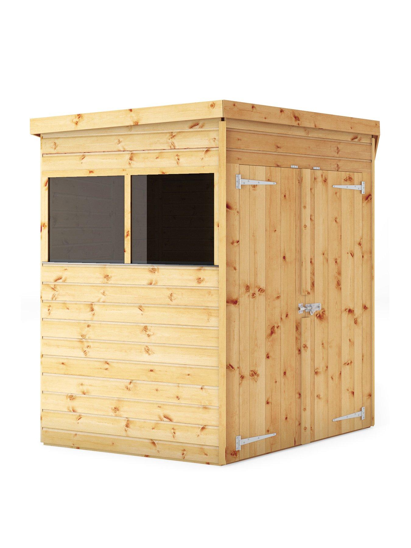Image 2 of 7 of MERCIA 7 x 7ft Shiplap Corner Shed - PEFC Certified