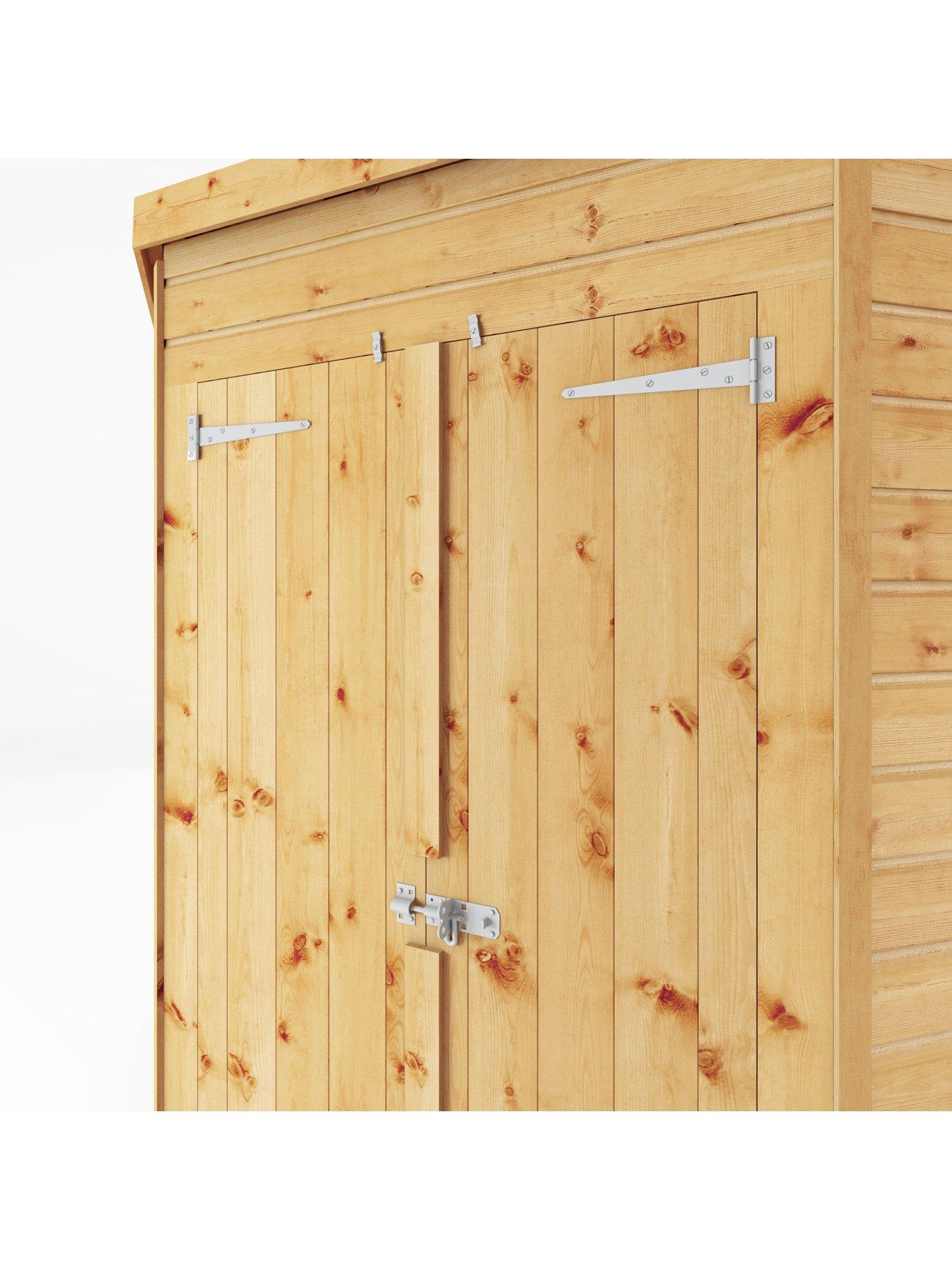 Image 4 of 7 of MERCIA 7 x 7ft Shiplap Corner Shed - PEFC Certified